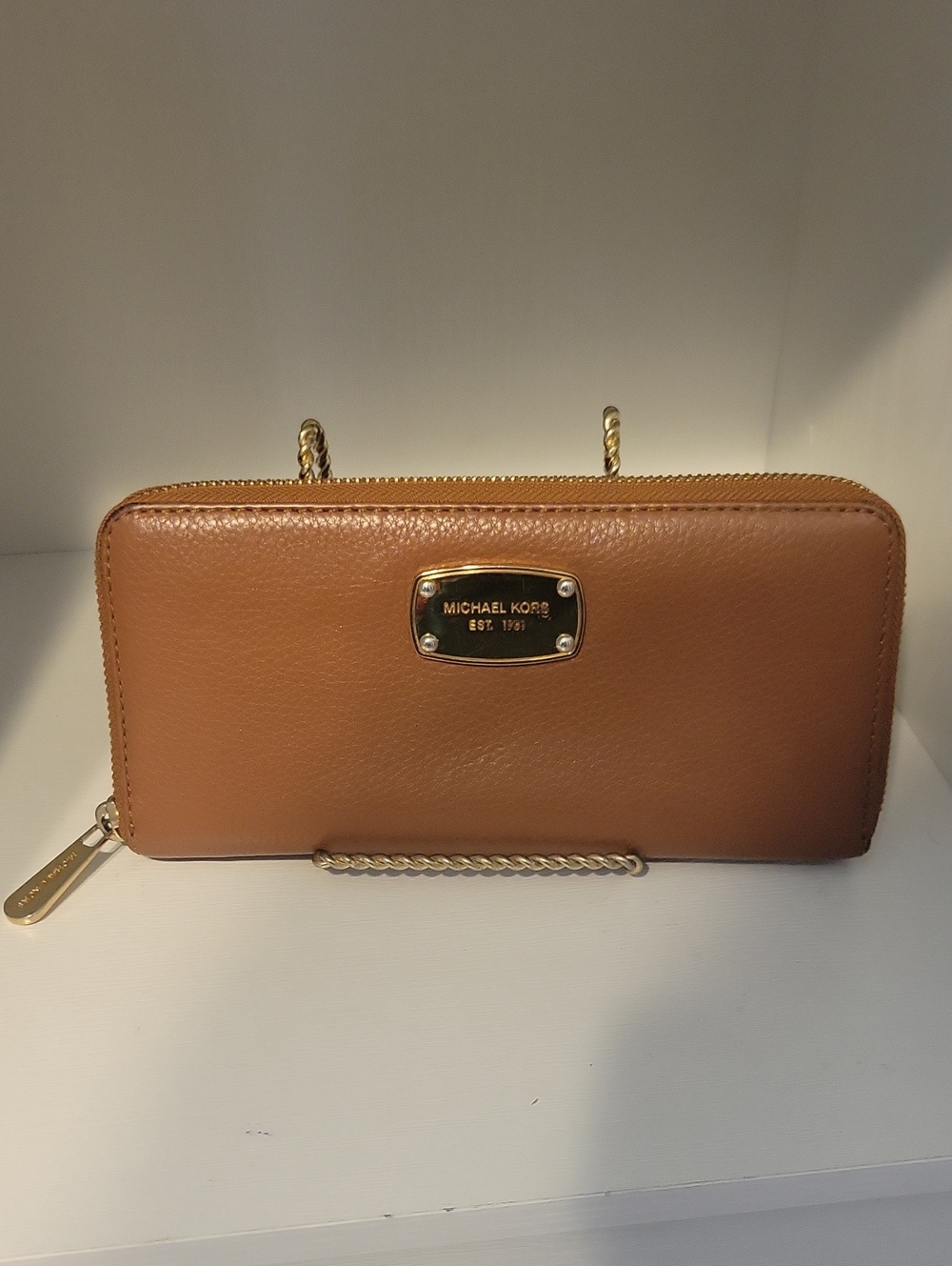 Michael Kors Jet Set Large Zip Around Continental Wallet
